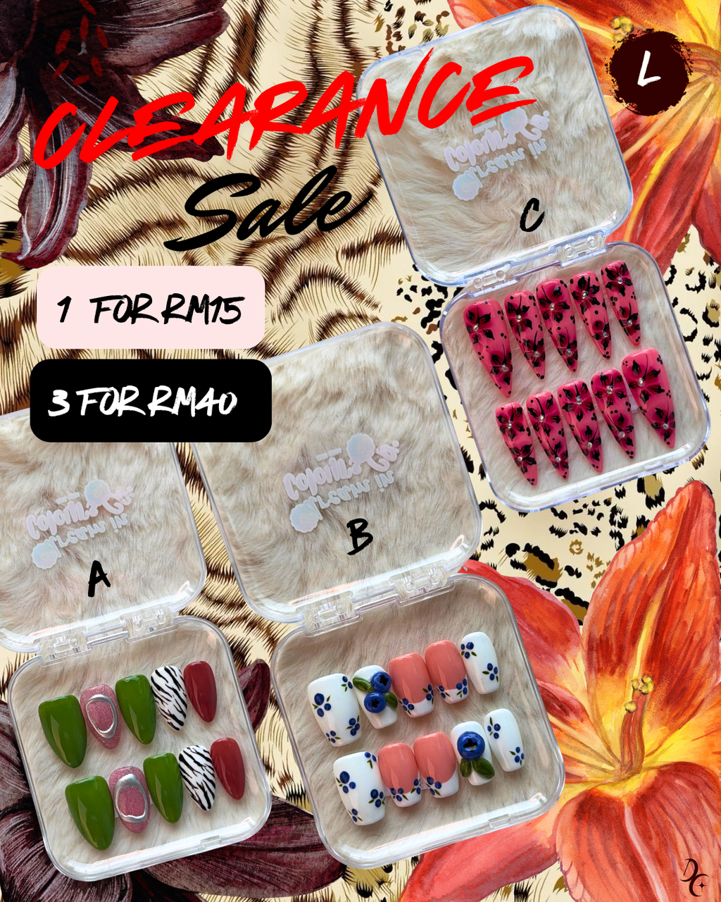 Clearance Sale | Handmade Press on Nails