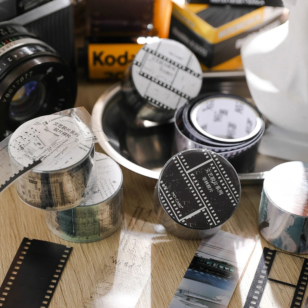 Retro Film Theme PET Tapes | 25mm*2m