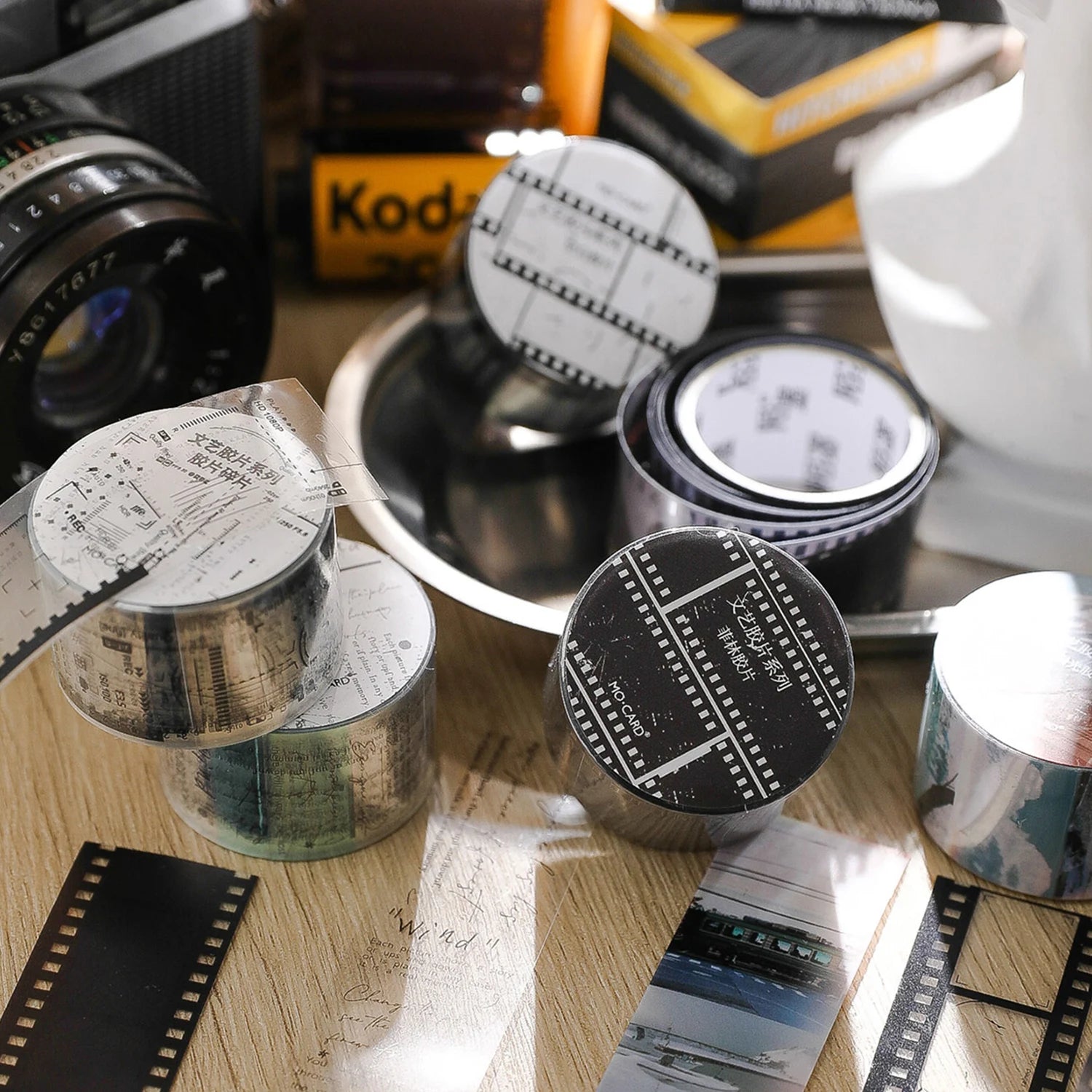 Retro Film Theme PET Tapes | 25mm*2m