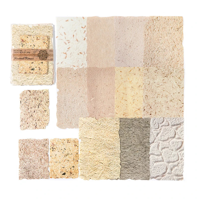 Vintage Reliefs Texture Paper | 28pcs/pack
