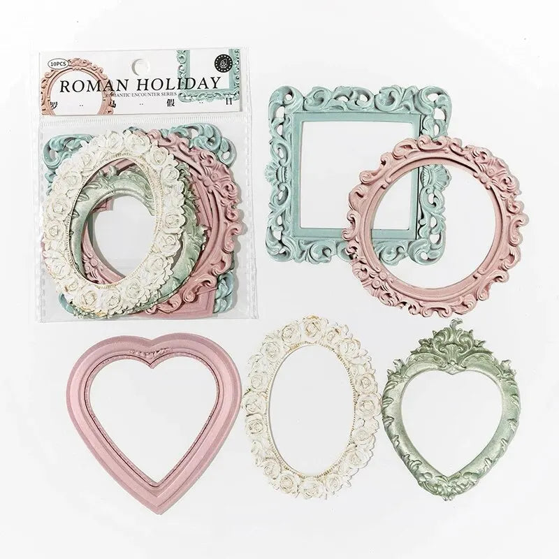 Hollow Relief Design Cardstock | 10 sheets/set