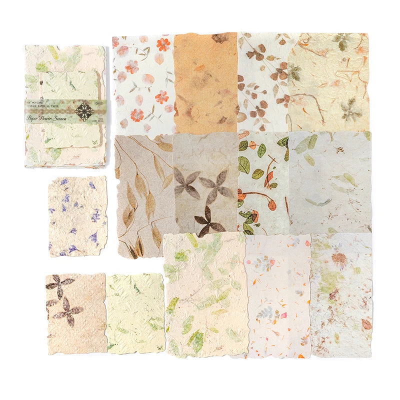 Vintage Reliefs Texture Paper | 28pcs/pack
