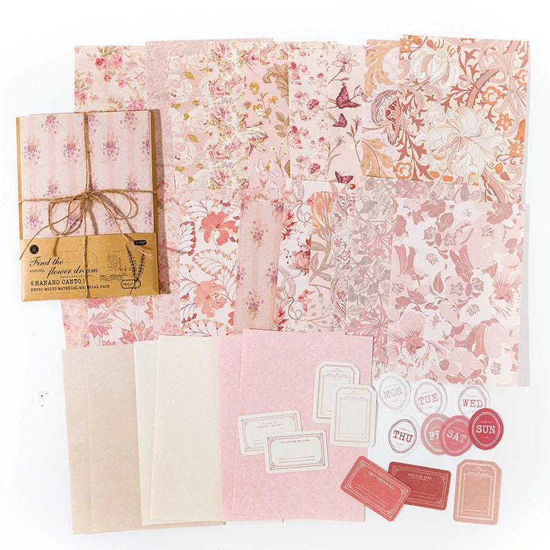 Vintage Decorative Collage | 40Pcs