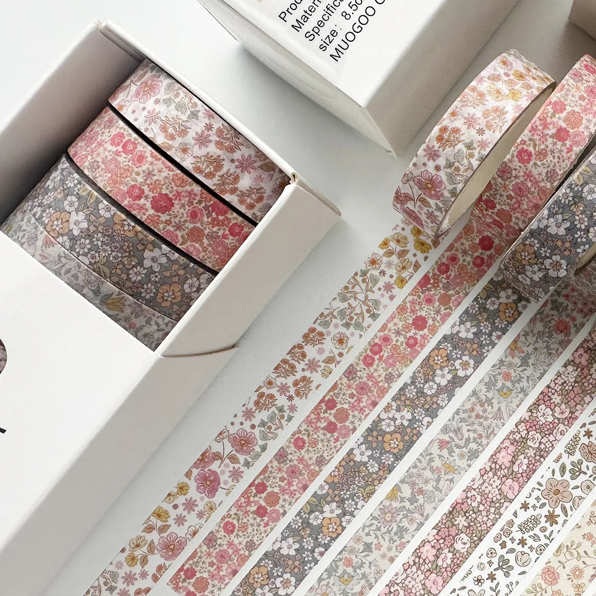 Retro Washi Tapes | Set of 8 Rolls
