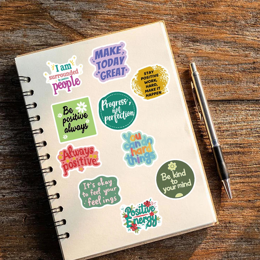 Positive Affirmation Sticker Pack | 50pcs & 150pcs
