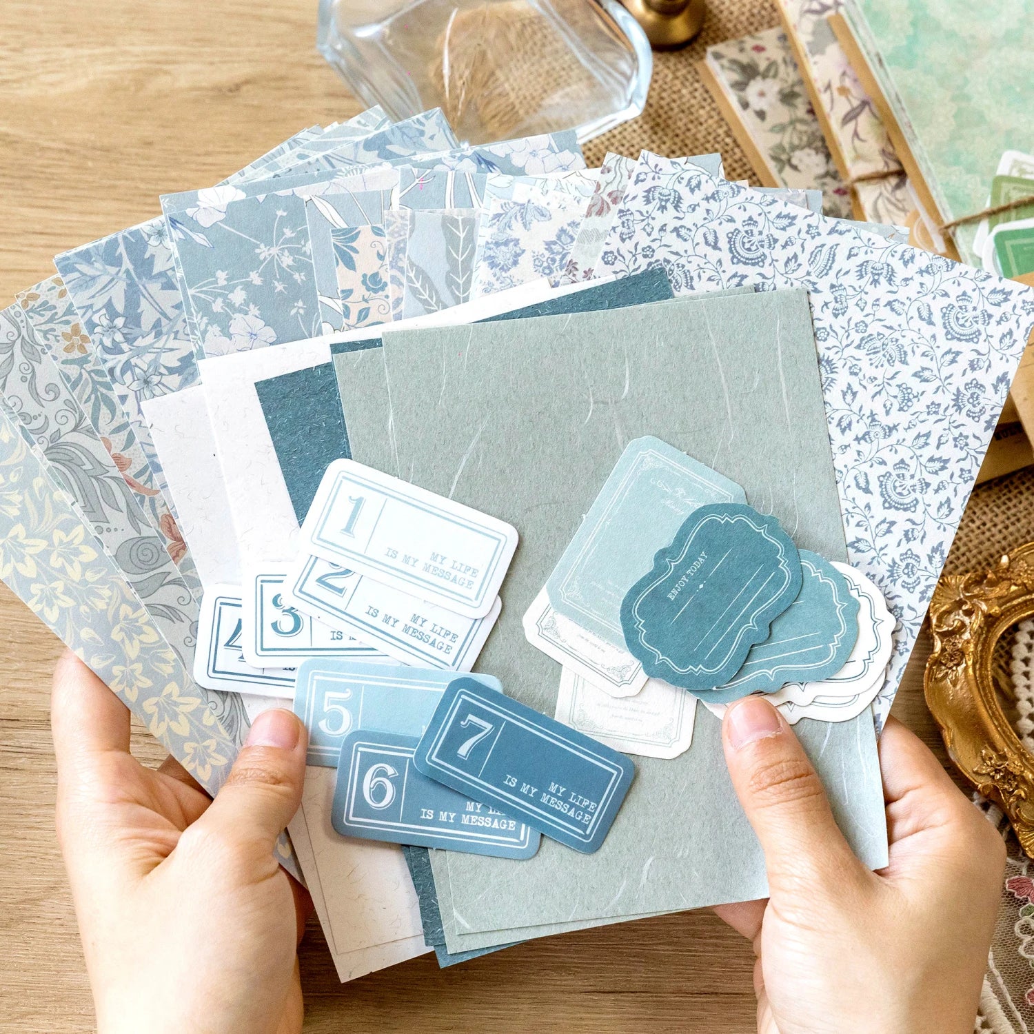 Vintage Decorative Collage | 40Pcs