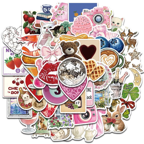 Aesthetic Pinterest Sticker | 50/100Pcs