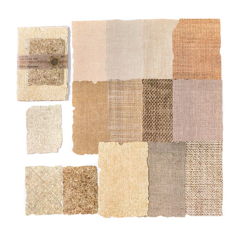 Vintage Reliefs Texture Paper | 28pcs/pack