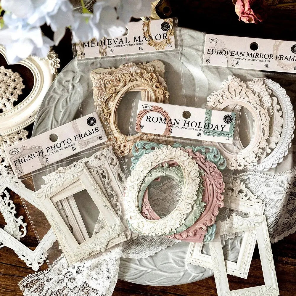 Hollow Relief Design Cardstock | 10 sheets/set