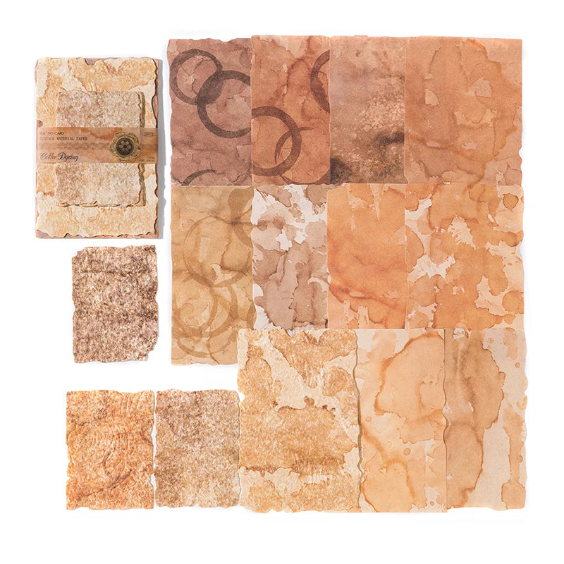Vintage Reliefs Texture Paper | 28pcs/pack