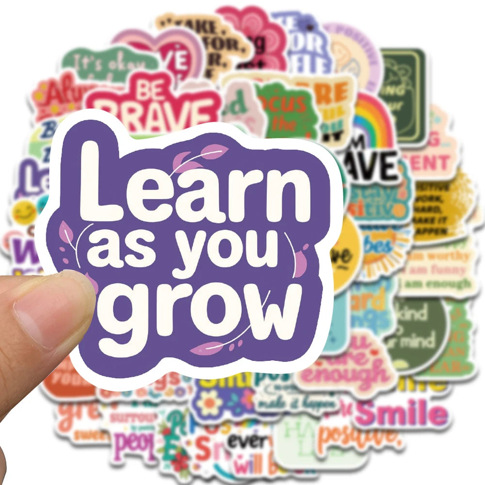 Positive Affirmation Sticker Pack | 50pcs & 150pcs