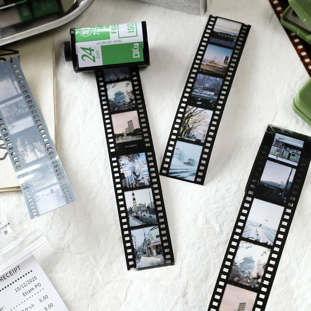 Retro Film Theme PET Tapes | 25mm*2m