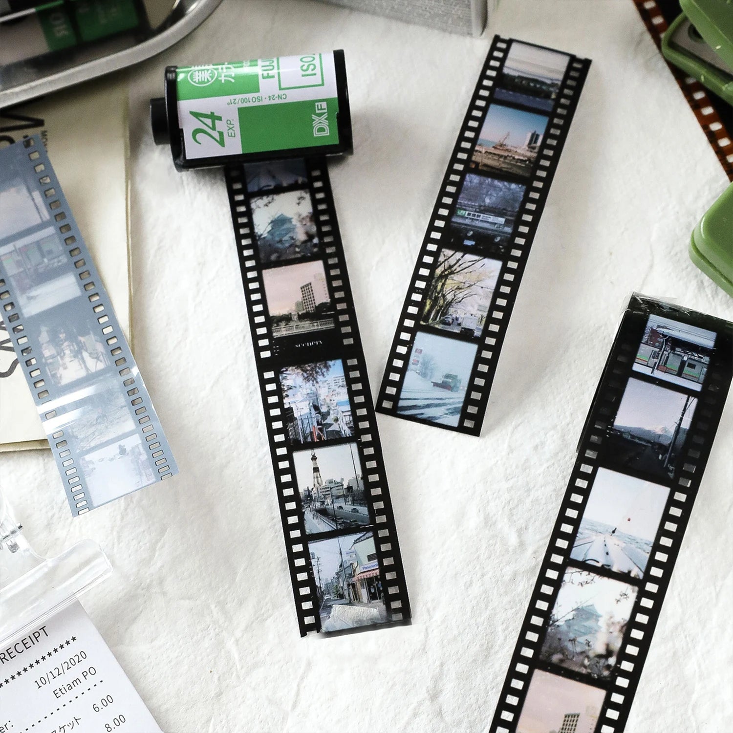 Retro Film Theme PET Tapes | 25mm*2m