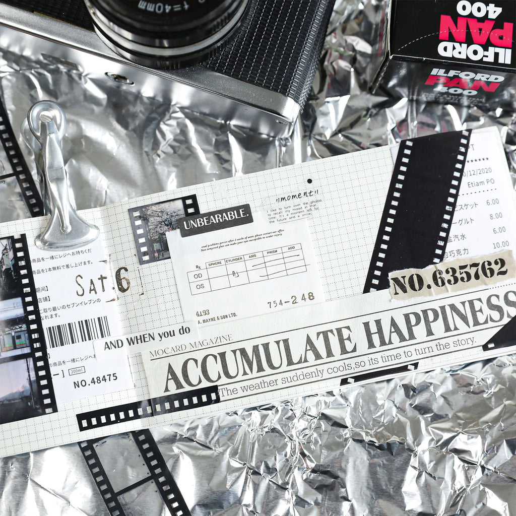 Retro Film Theme PET Tapes | 25mm*2m