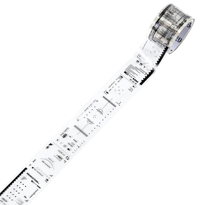 Retro Film Theme PET Tapes | 25mm*2m
