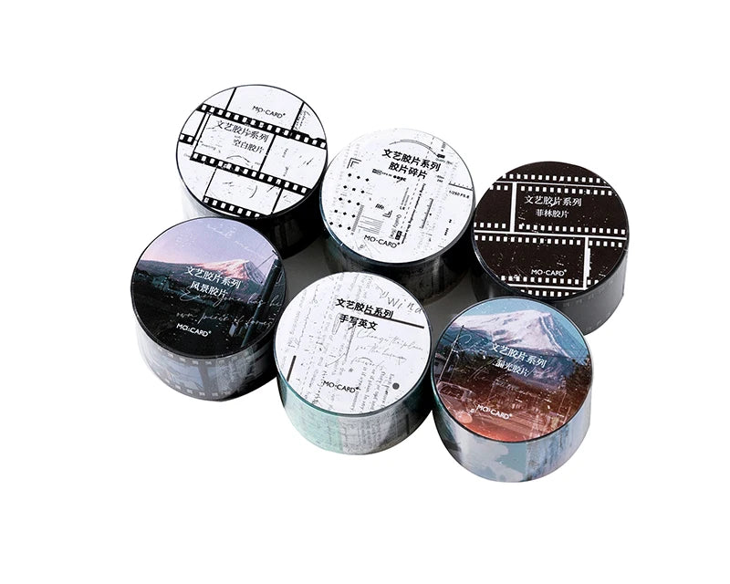 Retro Film Theme PET Tapes | 25mm*2m